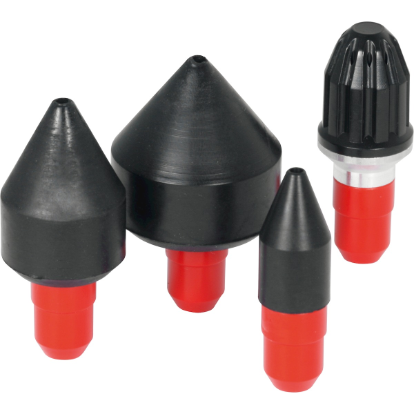เครื่องมือช่าง อุปกรณ์ระบบลม Rubbertip nozzle 4piece set H.M Group
